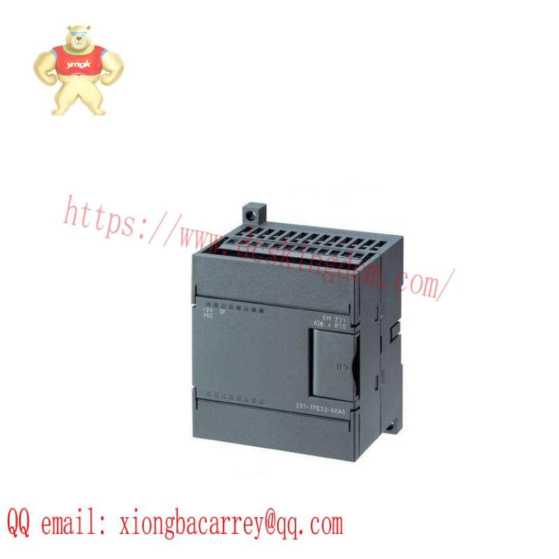 SIEMENS 6ES7231-7PC22-0XA0 ANALOG INPUT