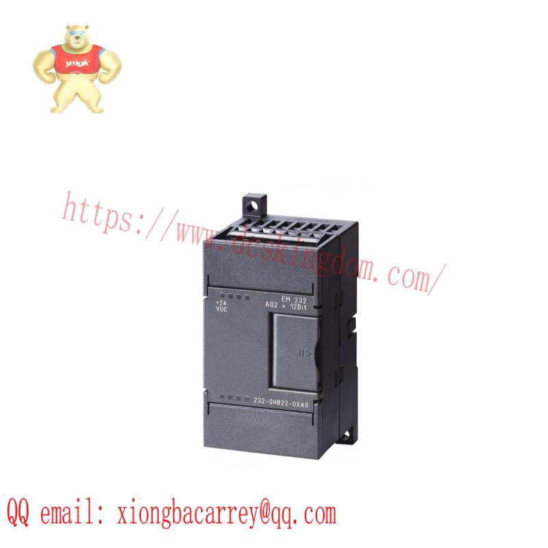 SIEMENS 6ES7232-0HB22- 0XA0 Analog output EM 232