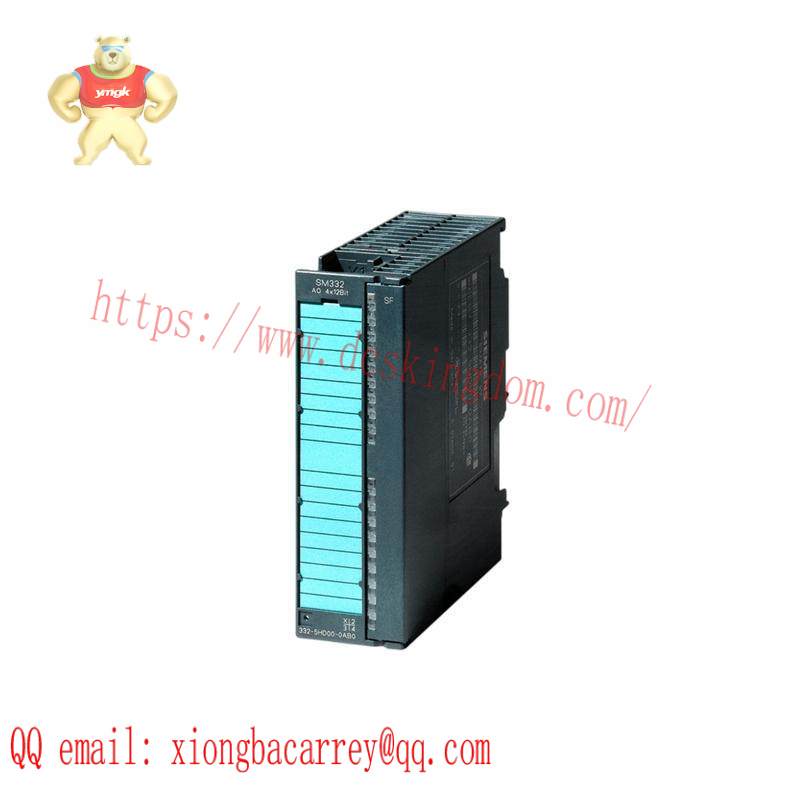 SIEMENS 6ES7332-8TF01-0AB0 ANALOG OUTPUT MODULE