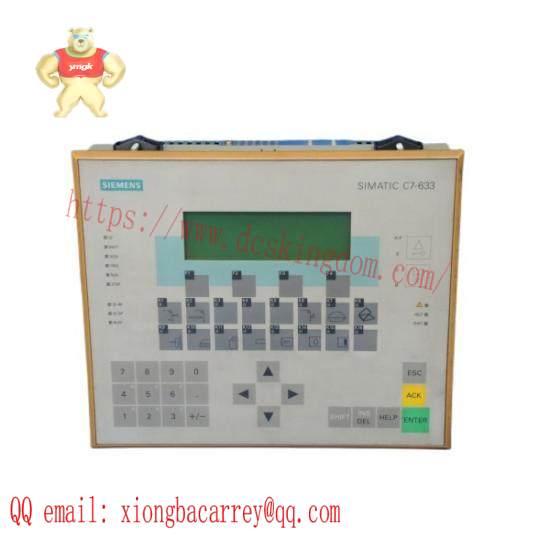 SIEMENS 6ES7633-2BF02-0AE3 C7-633DP Compact Display & Control Unit