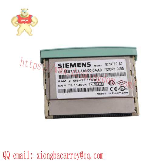 Siemens 6ES7951-1AL00-0AA0 RAM Memory Card for S7-400
