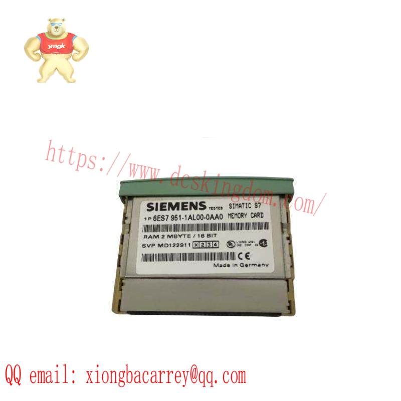 Siemens 6ES7951-1AL00-0AA0 Simatic S7 Ram Memory Card