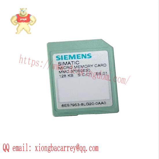SIEMENS 6ES7953-8LB00-0AA0 MEMORY CARD