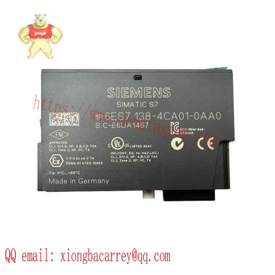 Siemens 6ES7 138-4CA01-0AA0  Power Module