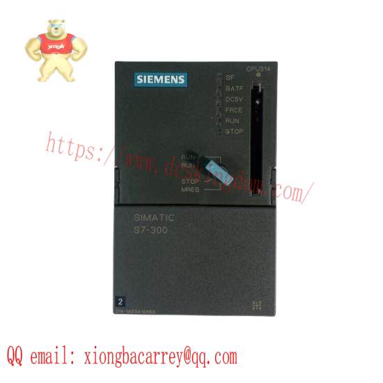 Siemens 6ES7 314-1AE04-0AB0  CPU 314 Central Processing Unit