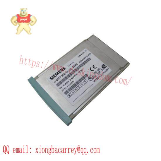 Siemens 6ES7 952-1KL00-0AA0  Flash Memory Card - 2MB