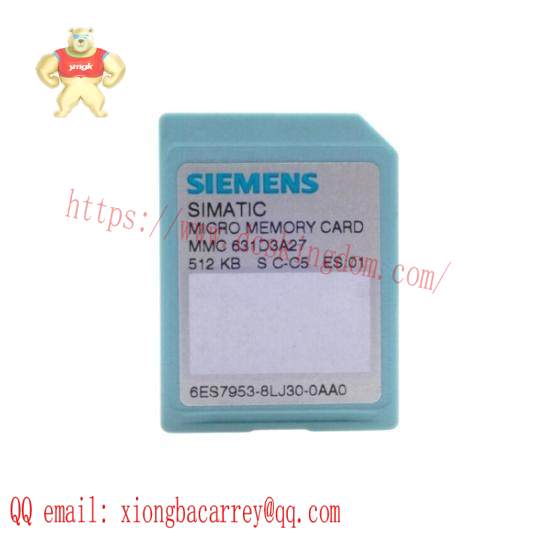 Siemens 6ES7 953-8LJ30-0AA0  Memory Card