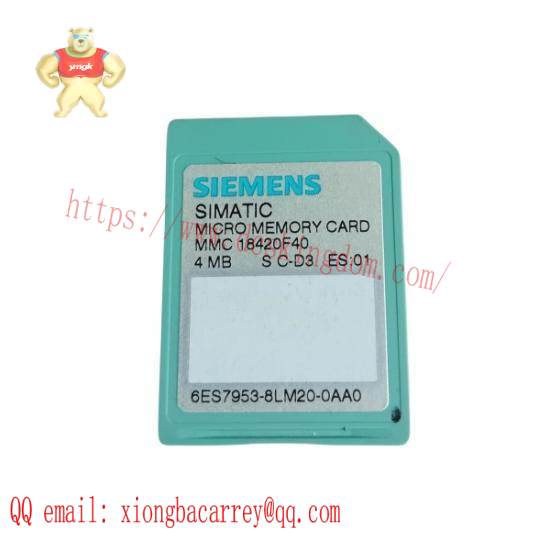 Siemens 6ES7 953-8LM20-0AA0 Micro Memory Card