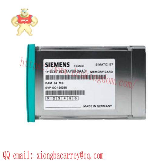 Siemens 6ES7 955-2AM00-0AA0  RAM Memory Card - 4MB