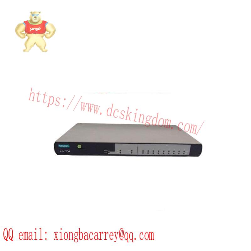 SIEMENS 6GK1104-0AA00 Sinec SSV104 8-port Multiplexer