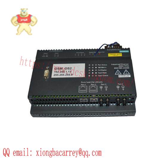 SIEMENS 6GK1105-2AE00 OSM TP22 Optical Switch
