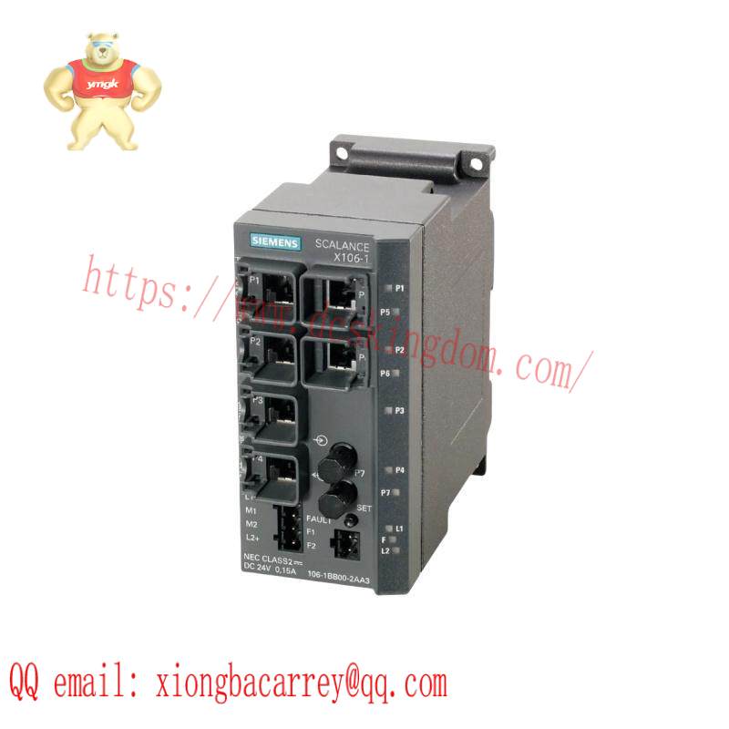 SIEMENS 6GK5106-1BB00-2AA3 Ethernet Switch Scalance
