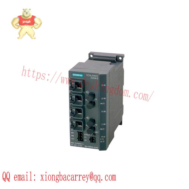 SIEMENS 6GK5204-2BB10-2AA3 managed IE switch