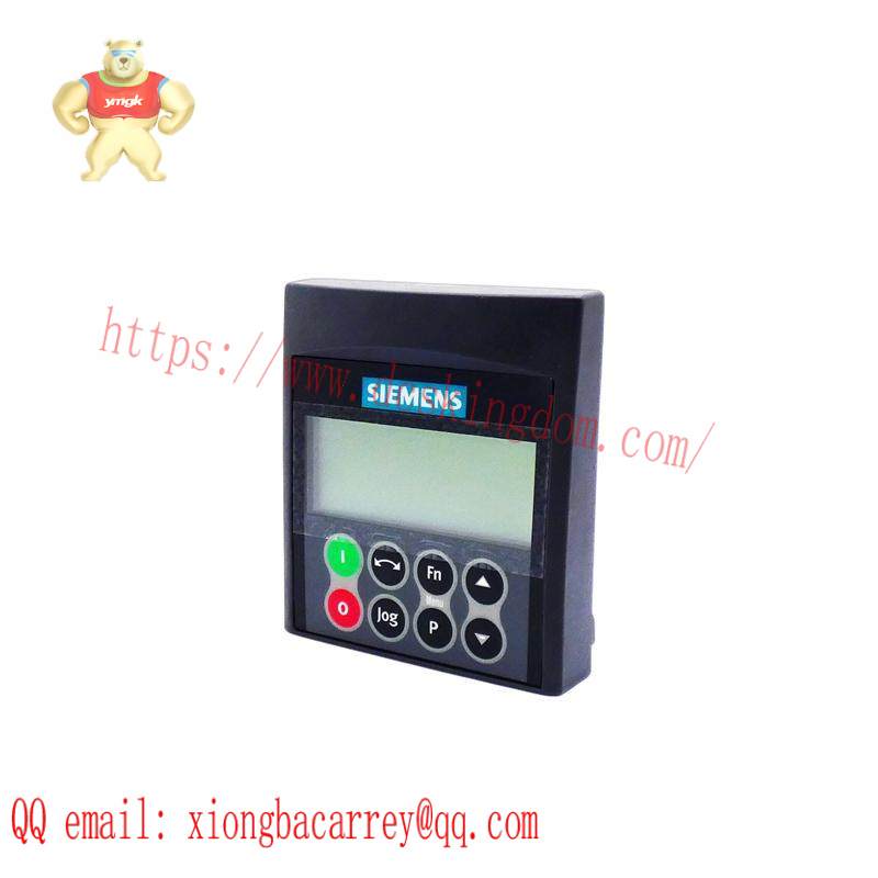 SIEMENS 6SE6400-0AP00-0AA1 OPERATOR INTERFACE