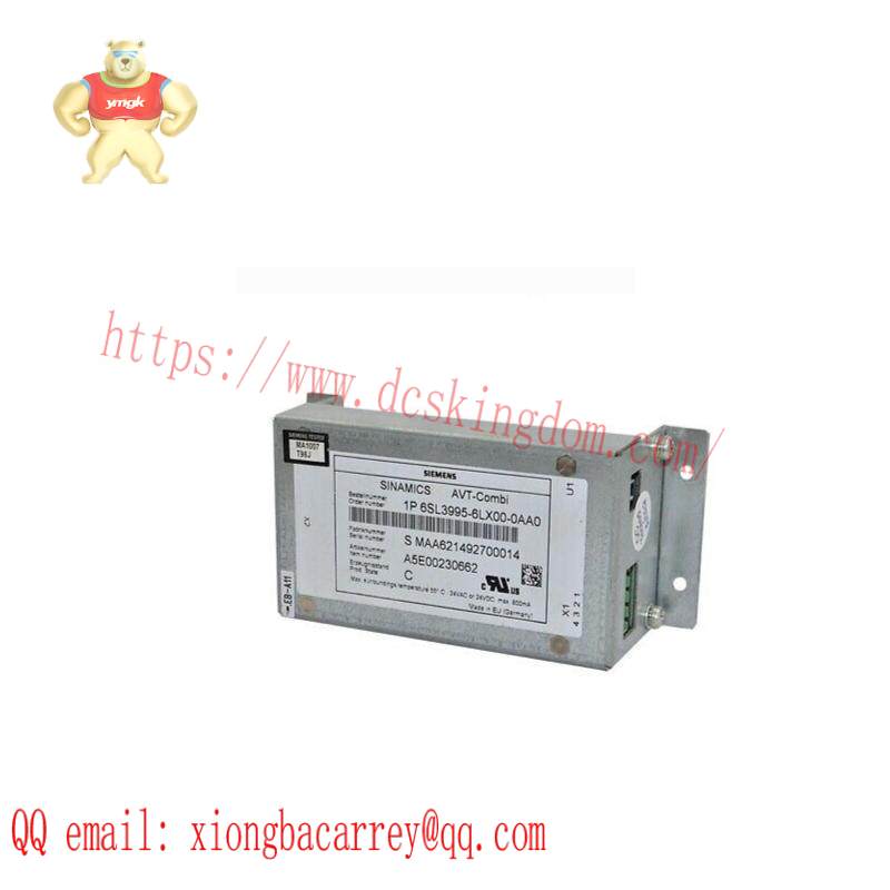 SIEMENS 6SL3995-6LX00-0AA0 AVT Combination Sinamic Converters -SA