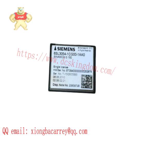 Siemens 6SL3 054-1CG00-1AA0 Compact Flash Card