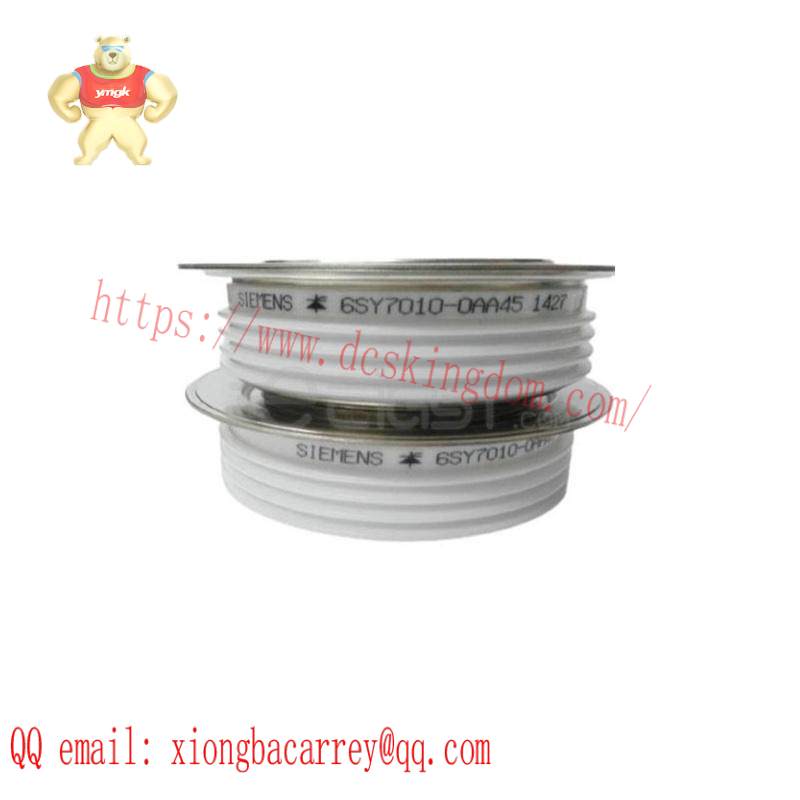 SIEMENS 6SY7010-0AA45 thyristor module 