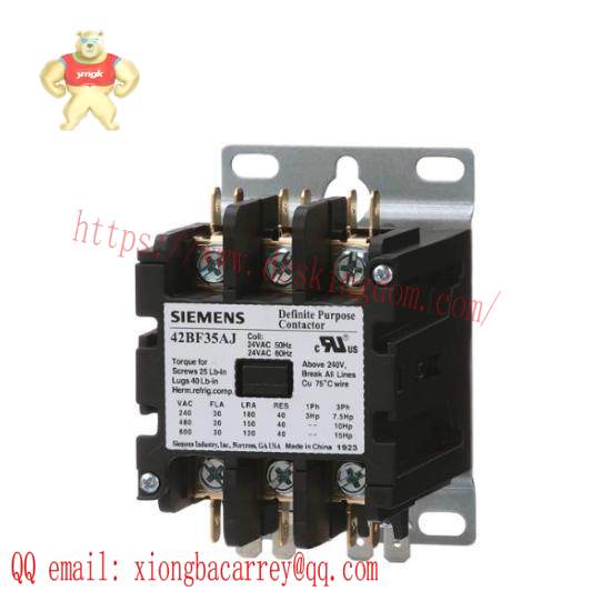 Siemens Furnas 42BF35AF Definite Purpose Contactor