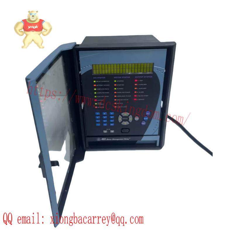 GE SR469-P5-HI-A20 Motor Relay module