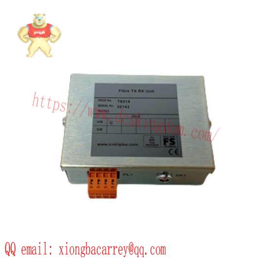 T8314 ICS Triplex Trusted Fiber TX RX Unit