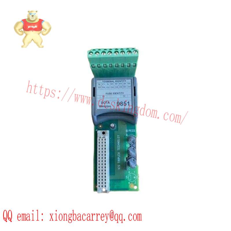 ICS TRIPLEX T9851 Analogue Output Module