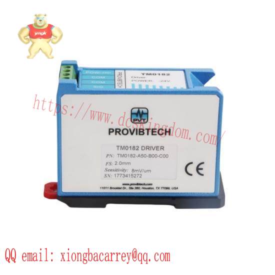 TM0182-A50-B00-C00  Bently Nevada Vibration Monitor Module