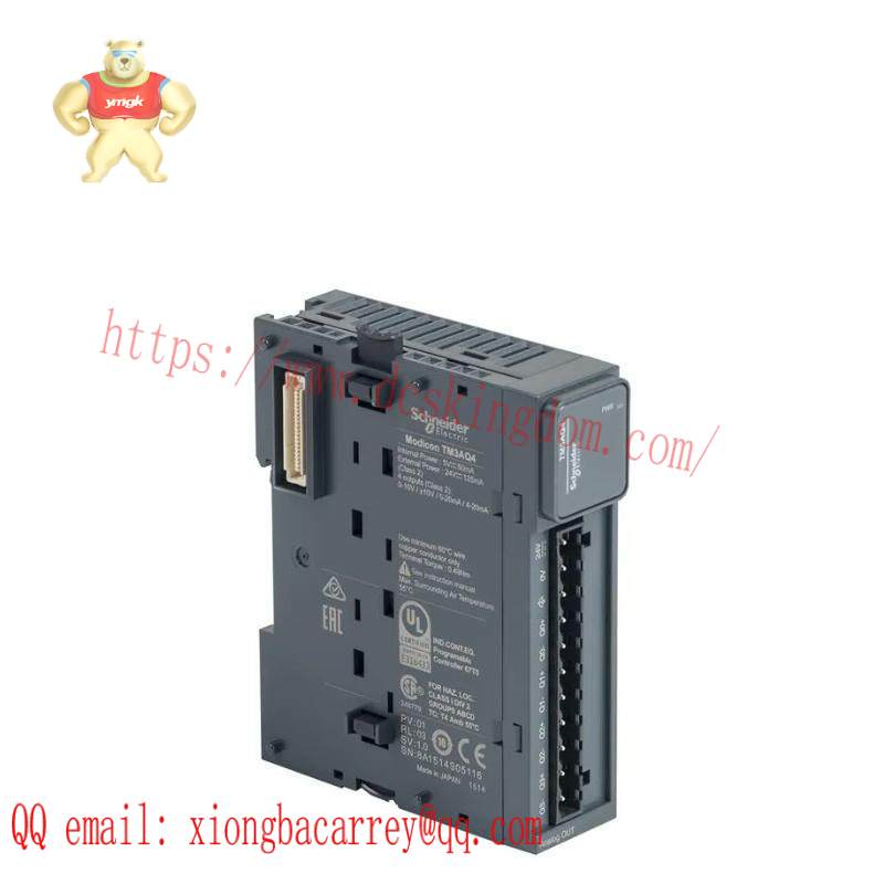 Schneider TM3AQ4 Analog output module