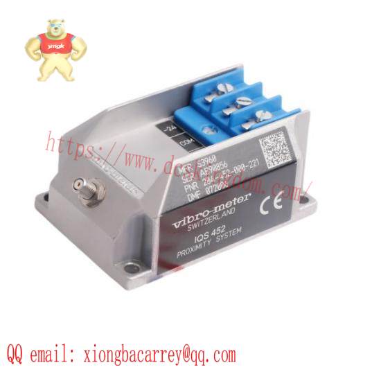 VIBRO METER IQS452 204-452-000-221 Signal Amplifier
