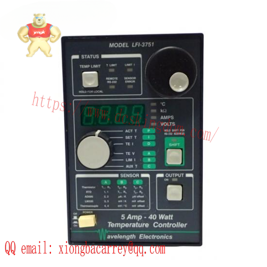 WAVELENGTH ELECTRONICS LFI-3751 TEMPERATURE CONTROLLER