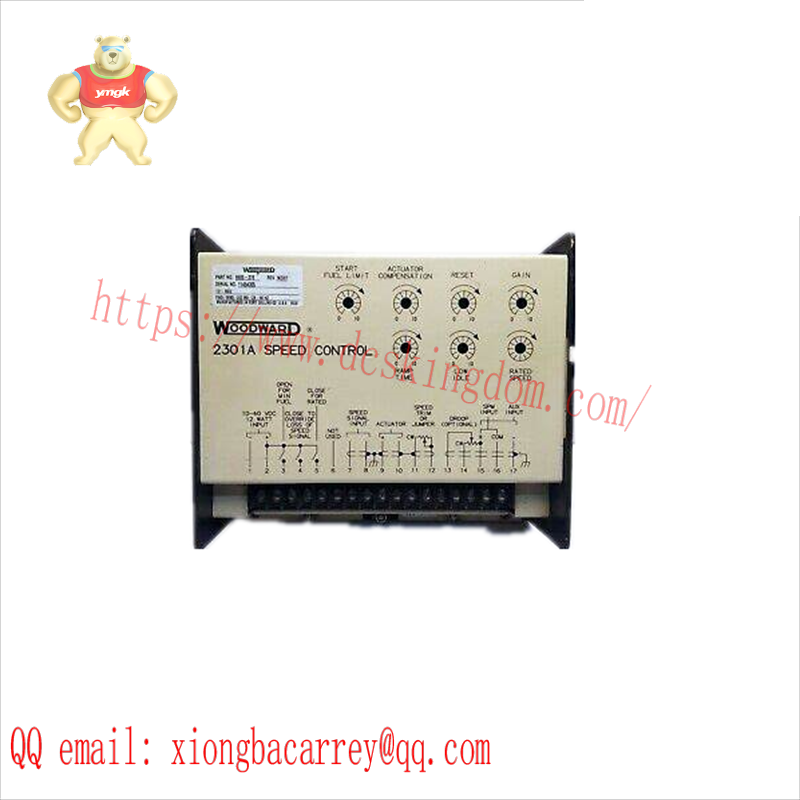 Woodward CONTROL-2301LV Speed Control