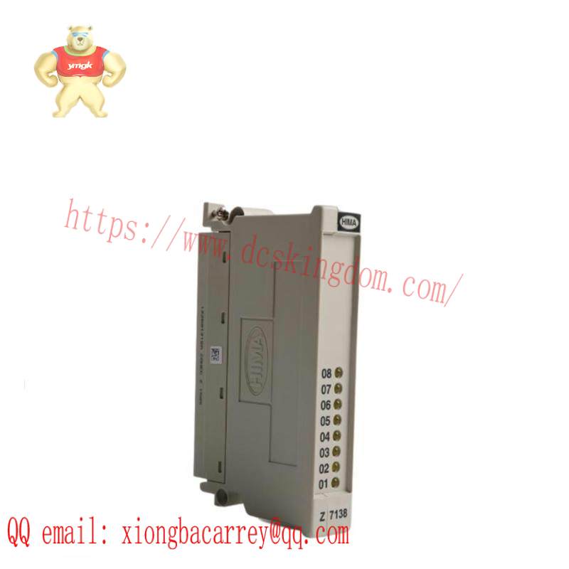 HIMA Z7138 DIGITAL OUTPUT MODULE 8 CHANNEL