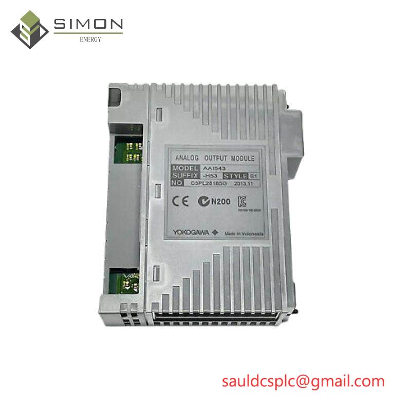 YOKOGAWA AAI543-H53 S1 ANALOG INPUT MODULE