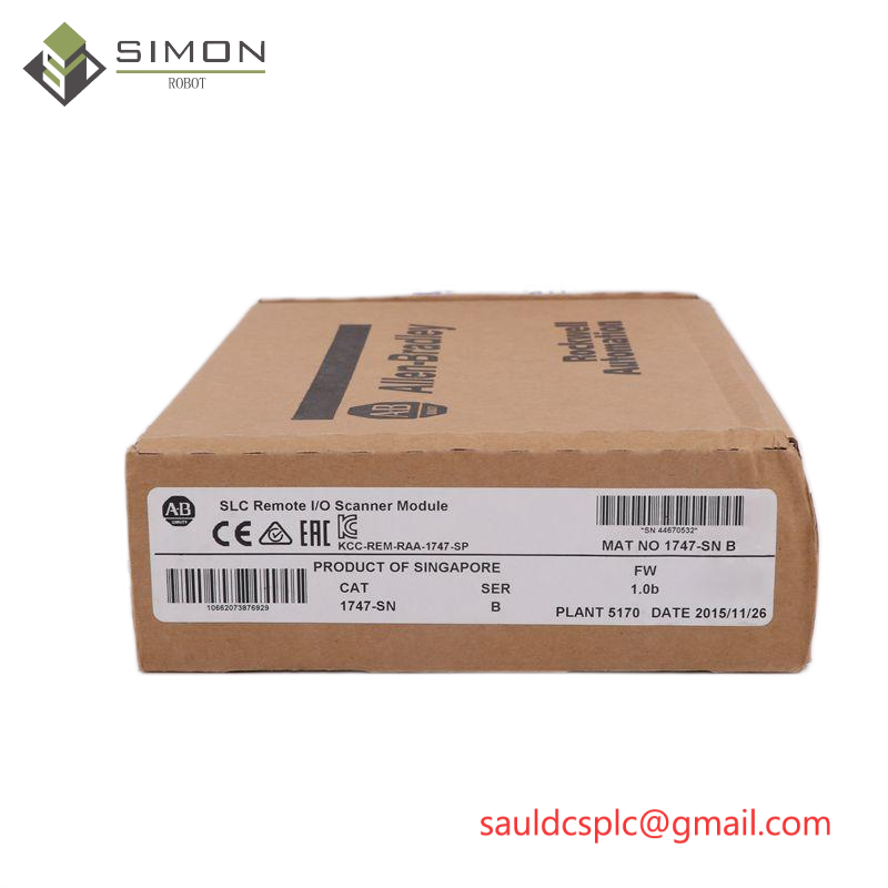 AB 1747-SN SLC Remote I/O Scanner Module