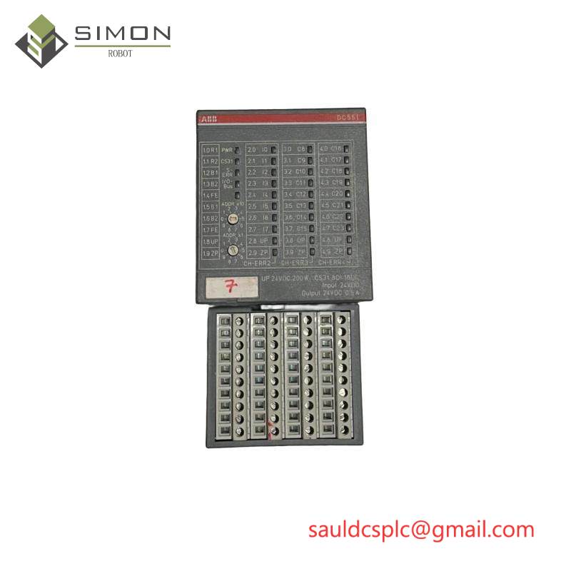 ABB DC551-CS31 AC500PLC communication module