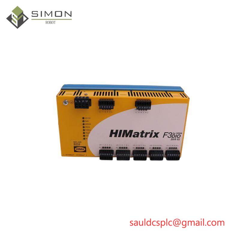 HIMA F3 DIO 20/8 02 F3DIO20/802 Remote I/O Module