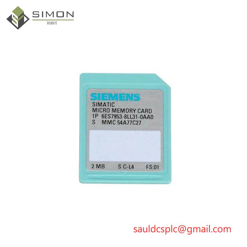 SIEMENS 6ES7953-8LL31-0AA0 MEMORY CARD