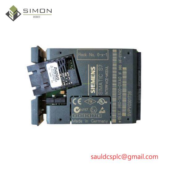 Siemens 6ES7 960-1AA00-0XA0 IF 960-HF Synchronization Module for S7-400H