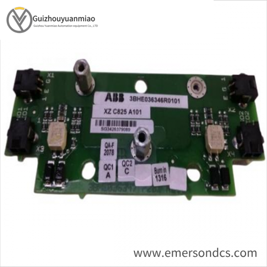 ABB 3BHE036346R0101 XZ C825 A101 Card