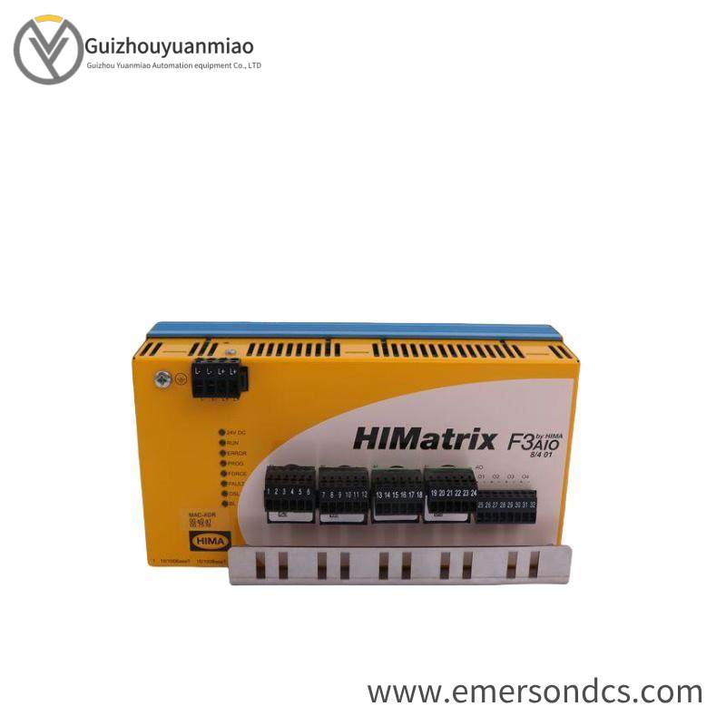 HIMA F3 AIO 8/4 01 F3AIO8/401 HIMatrix Safety-Related Controller