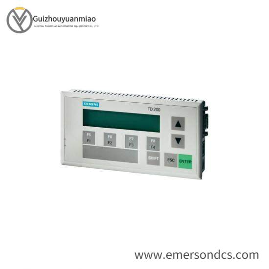 Siemens  6ES7272-0AA20-0YA0  TD 200 Display Panel