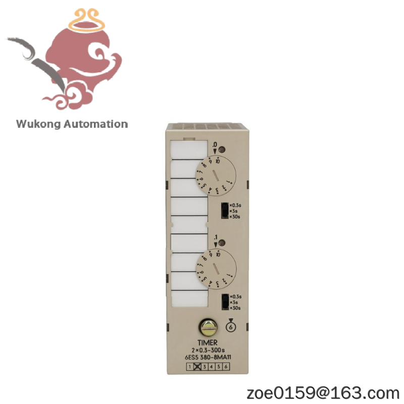 SIEMENS 6ES5380-8MA11 Timer Module