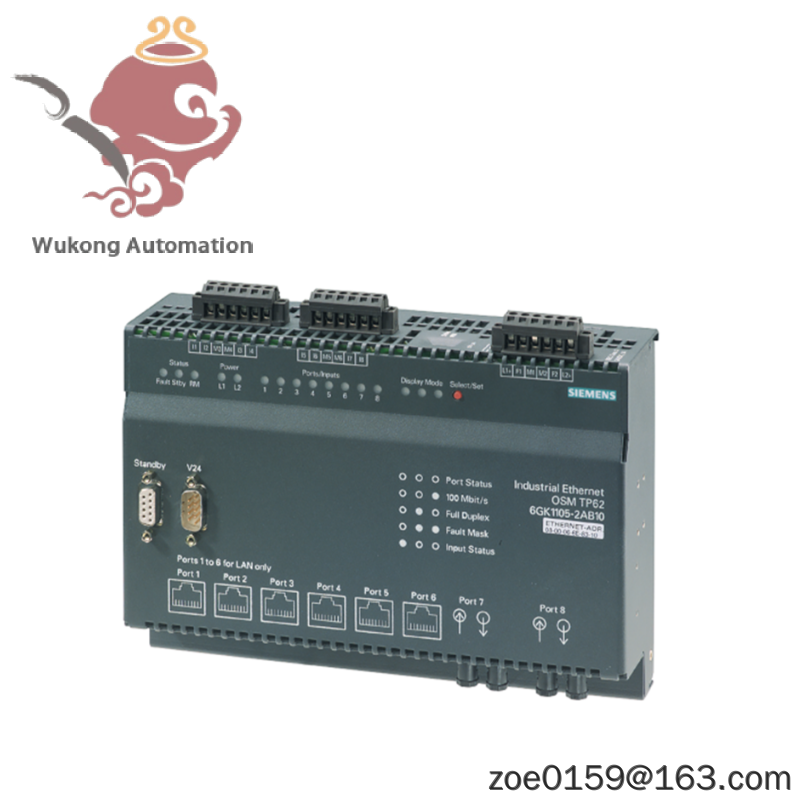 SIEMENS 6GK1 105-2AB10 digital inputs redundant