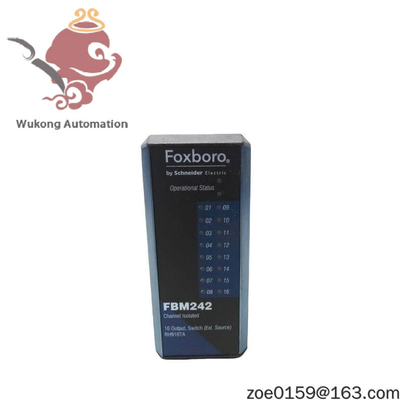 FOXBORO FBM242 RH916TA Channel Isolated 16 Output Switch