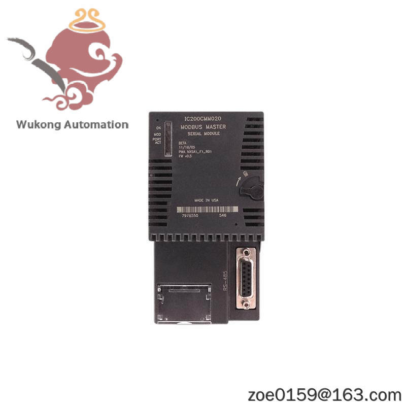 GE IC200CMM020 MODBUS MASTER MODULE