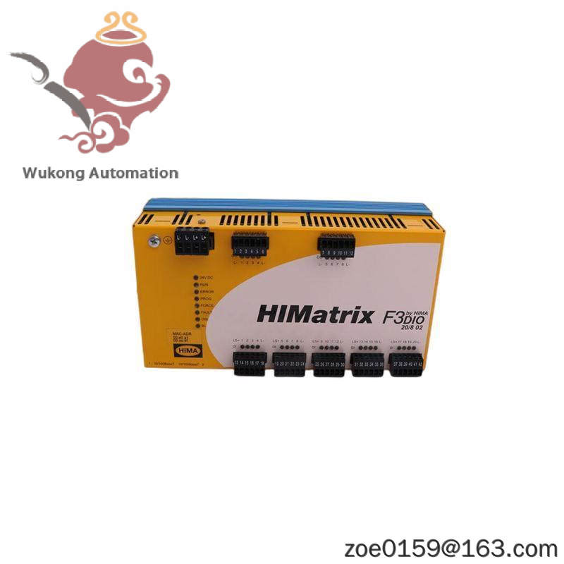 HIMA F3 DIO 20/8 02 F3DIO20/802 Remote I/O Module