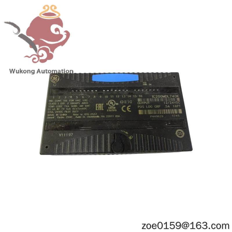 GE IC200MDL740 Positive Logic Output Module