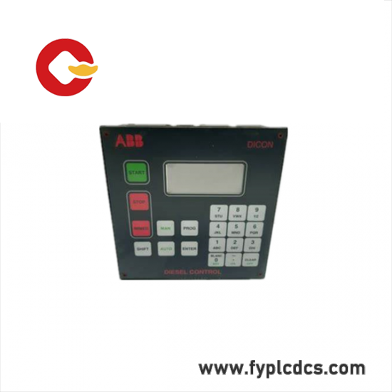 ABB CMA112 Diesel Control Display Panel