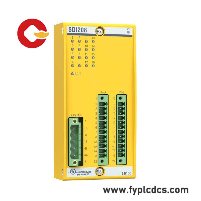 Bachmann SDI208 Safety Digital Input Module