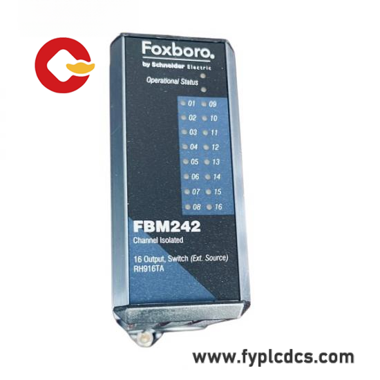 FOXBORO FBM242 RH916TA Channel isolated output Module