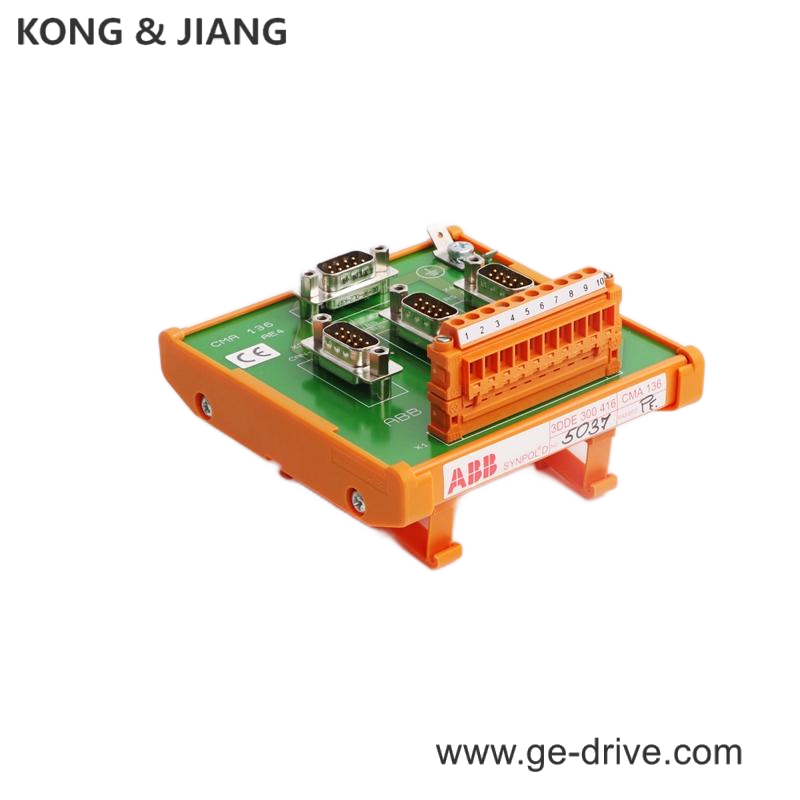 ABB CMA136 3DDE300416 Generator Relay Terminal Board